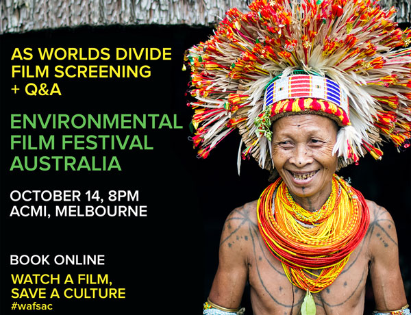 As Worlds Divide documentary film screening at Environmental Film Festival Australia in Melbourne, October 2018